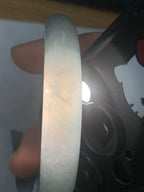细糯种晴底平安镯（53.6mm）（yc226062）