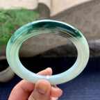 细糯种飘花圆条手镯（60.2mm)（yc198244）