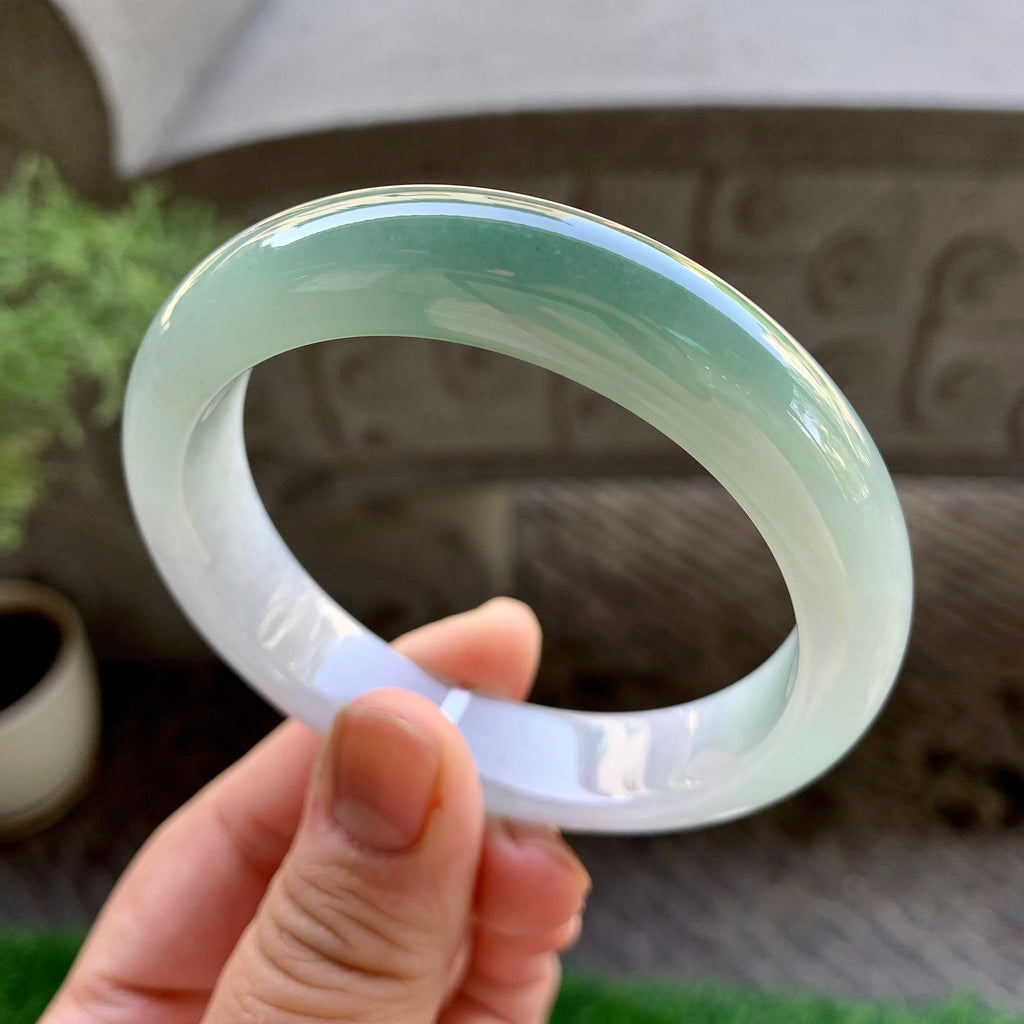 糯种半山水平安镯（57.3mm）（yc240759）