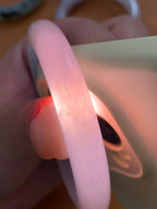 糯冰种无色贵妃手镯（54.5mm）（yc243901）