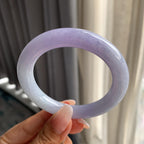 糯种紫罗兰圆条手镯（55.3mm）（yc196485）