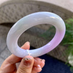 细糯种紫罗兰圆条手镯（55.4mm）（yc275317）