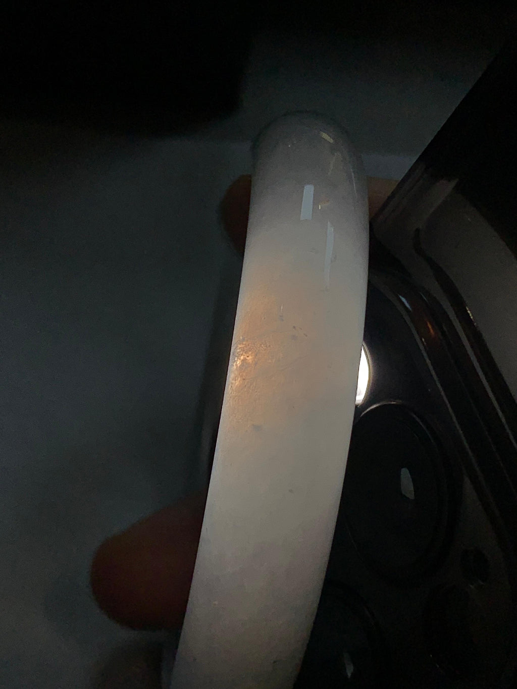 细糯种无色平安镯（56.6mm）（yc293327）
