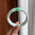 糯冰带色正圈平安镯 55圈（yc708848）