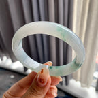 细糯种飘花贵妃手镯（56.4mm）（yc250447）