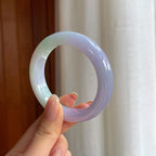 糯冰春带彩平安镯（53.4mm)（yc379986）