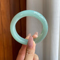 糯冰晴底翡翠平安镯（54.6mm）（yc295007）
