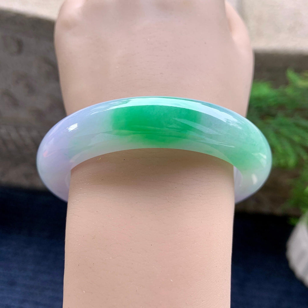 细糯种春彩平安镯（58mm）（yc253065）