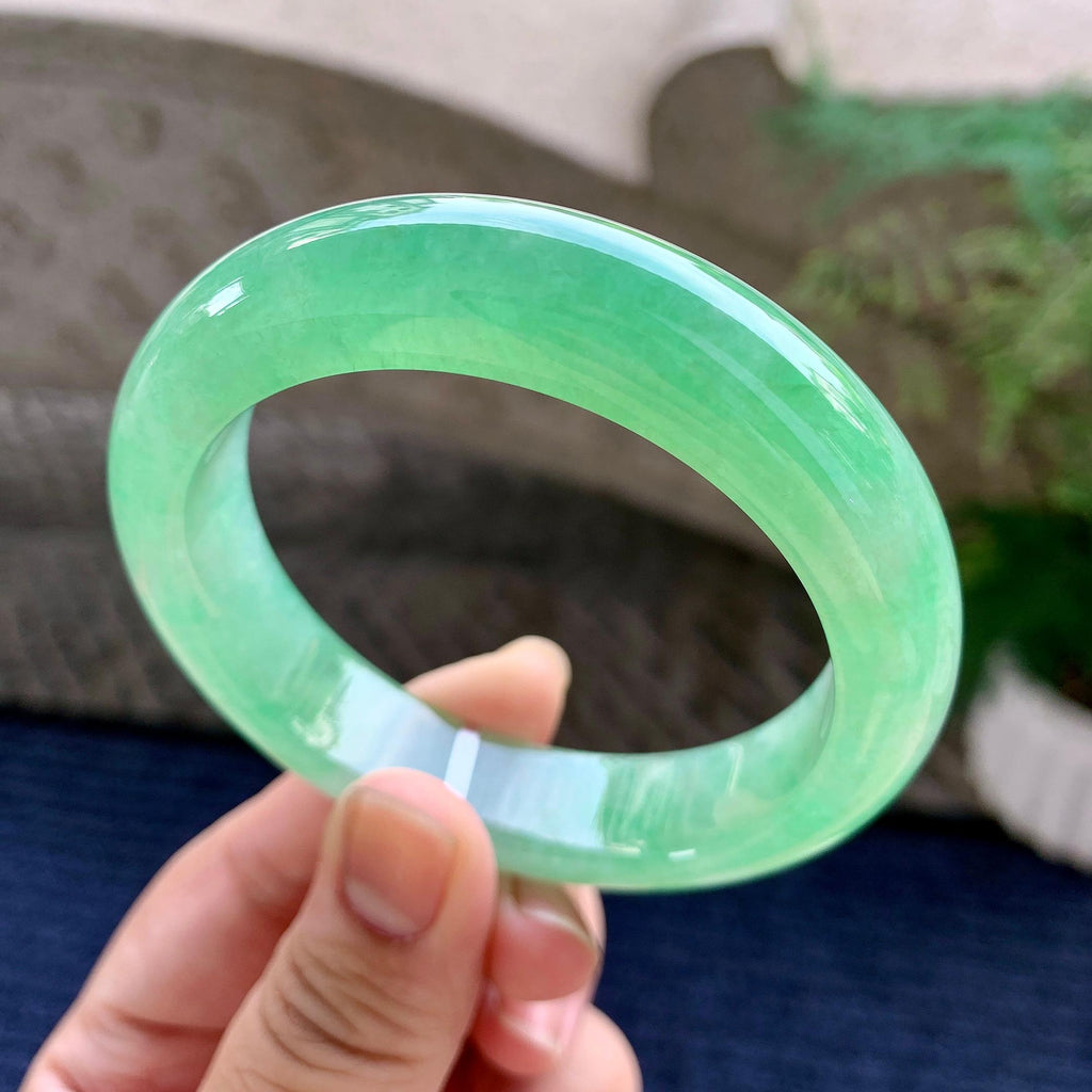 糯冰晴水平安镯（56.2mm）（yc233930）