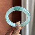 糯冰飘花正圈平安镯 55圈（yc729568）