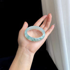 冰种飘花翡翠贵妃镯（54mm）（yc329500）