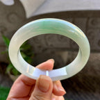 细糯种淡晴底平安镯（55mm）（yc308179）