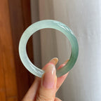 冰种带色翡翠贵妃镯（50mm)（yc423159）