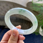 糯种飘花平安镯（55.6mm）（yc249424）