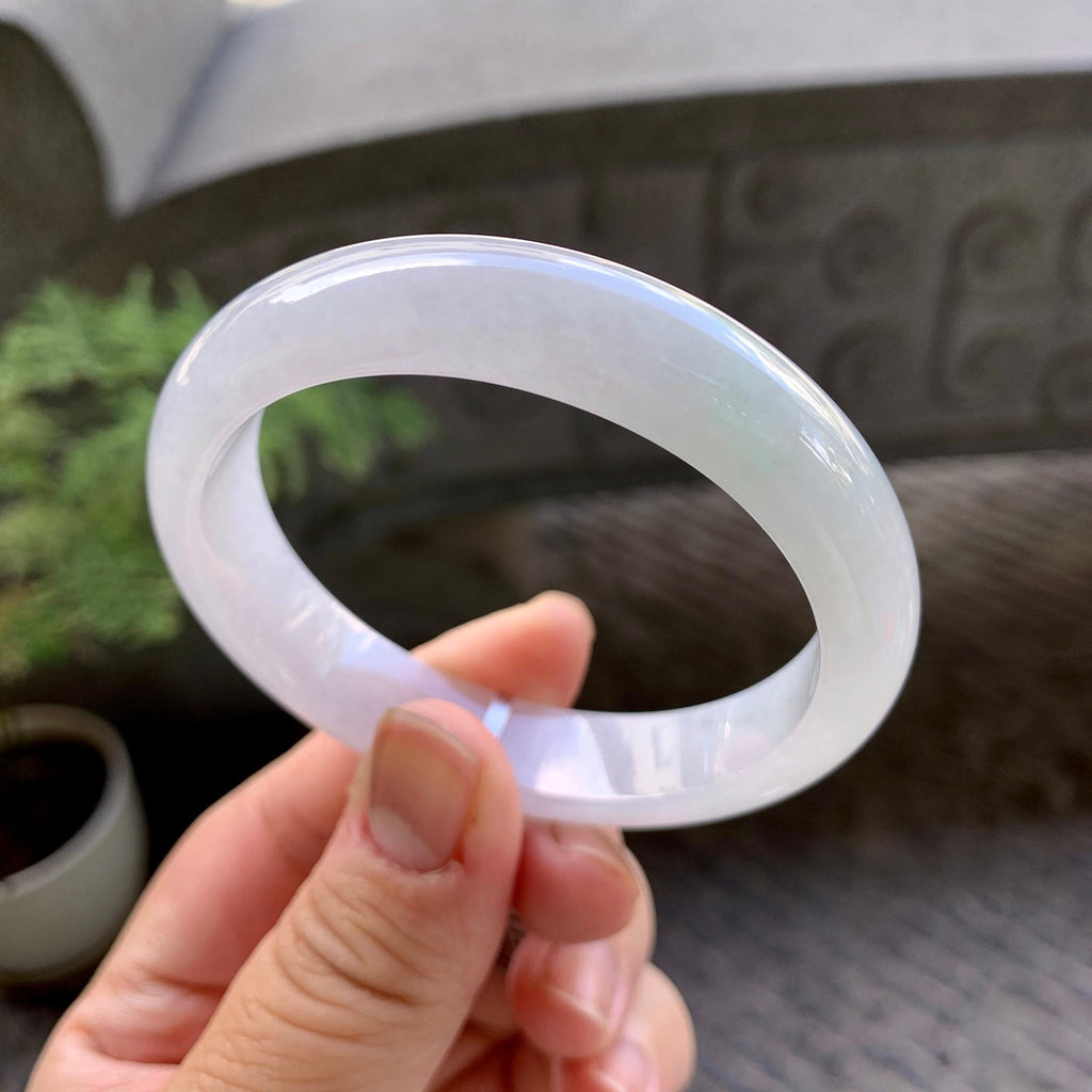 细糯种无色贵妃手镯（56.6mm）（yc243898）