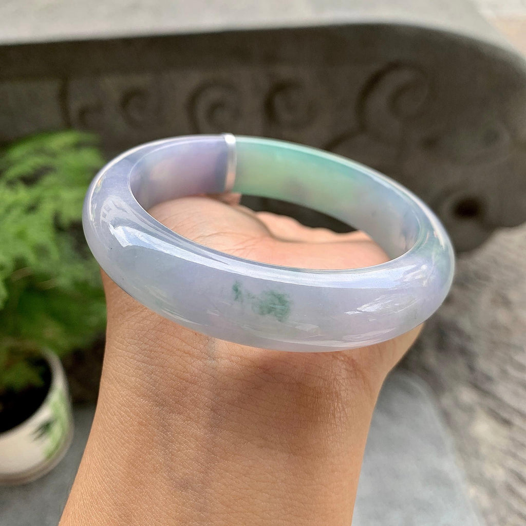 细糯种春彩平安镯（57.8mm）（yc195371）