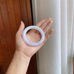 糯冰淡椿彩翡翠圆条（56.2mm）（yc272835）