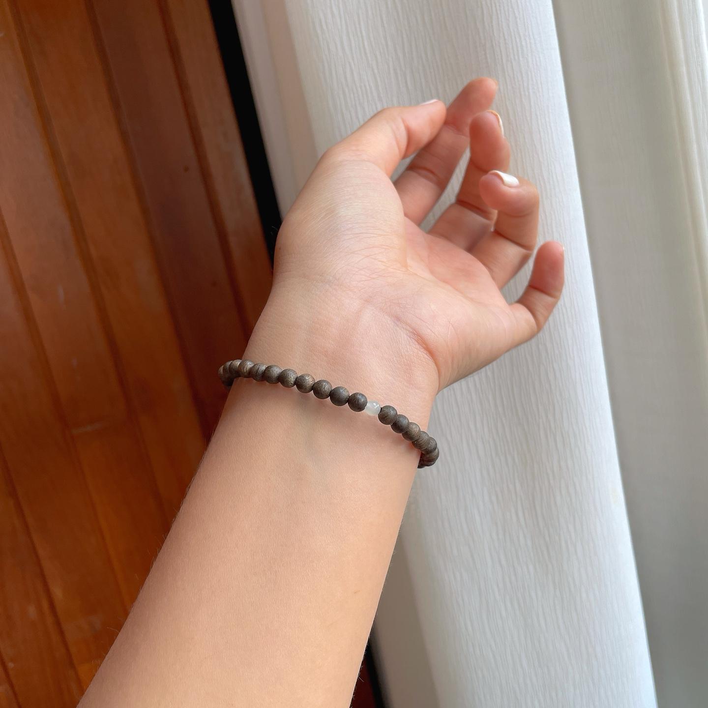 18k金镶翡翠葫芦手串（yc251052）