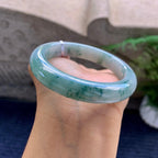 细糯种飘花平安镯（55.5mm）（yc223960）