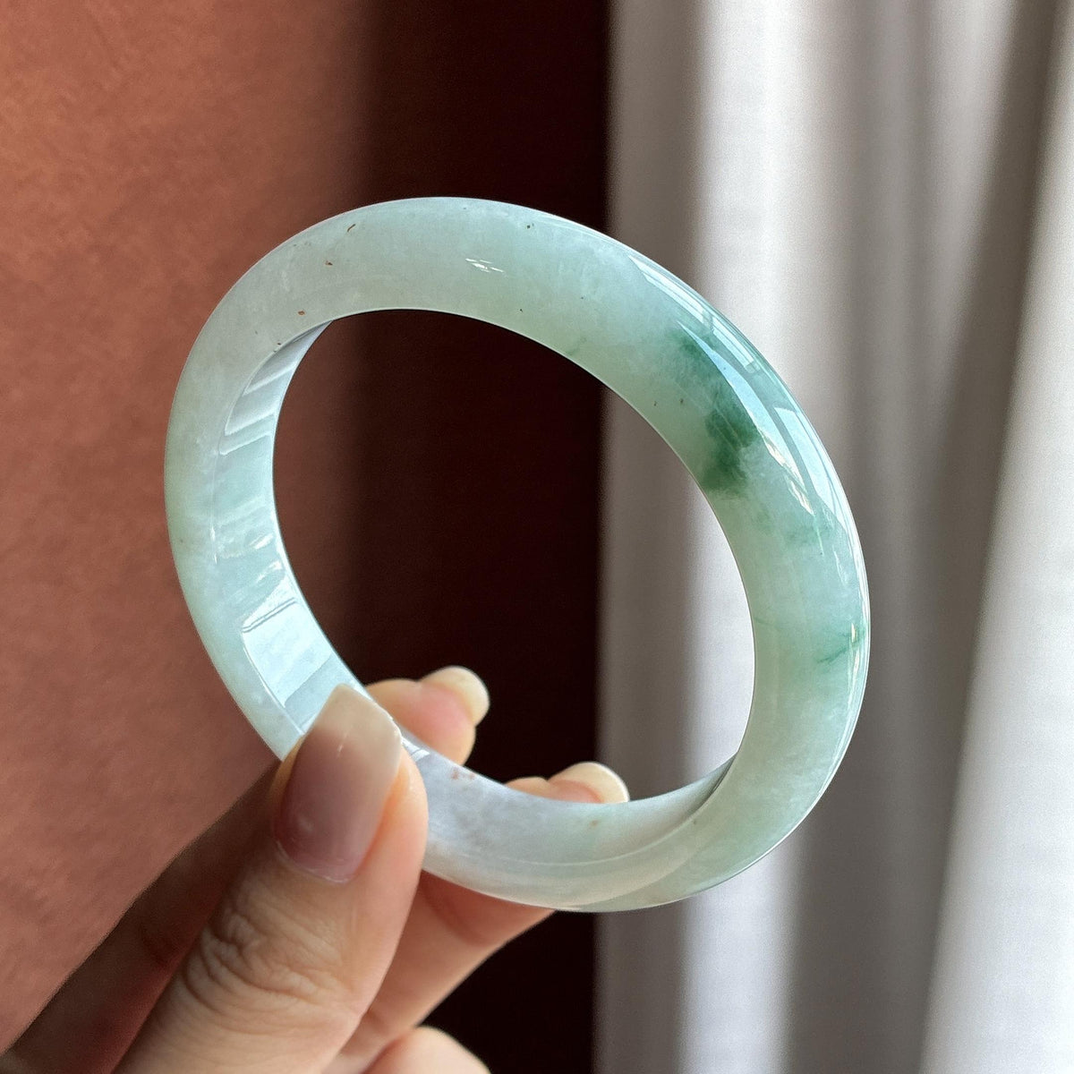 细糯种飘花正圈平安镯 59圈（yc729413）