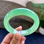 糯冰晴水平安镯（56.2mm）（yc233930）