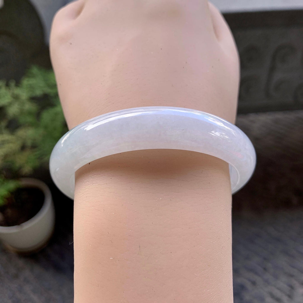 细糯种无色贵妃手镯（56.6mm）（yc243898）