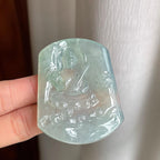 糯冰晴底翡翠虚空藏（yc303034）