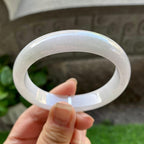 细糯种飘绿贵妃手镯（55mm）（yc304776）
