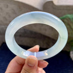 糯冰种淡晴底平安镯（59.8mm）（yc223267）
