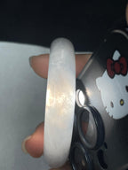 糯冰种无色贵妃手镯（56.2mm）