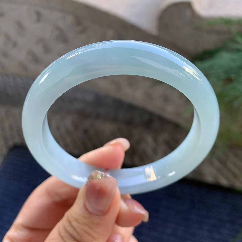 细糯种晴底平安镯（55.6mm）（yc294657）