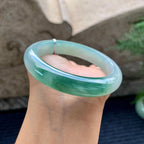 细糯种飘花平安镯（58.1mm）（yc226059）
