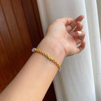 18k金镶冰种多宝手链（yc253148）