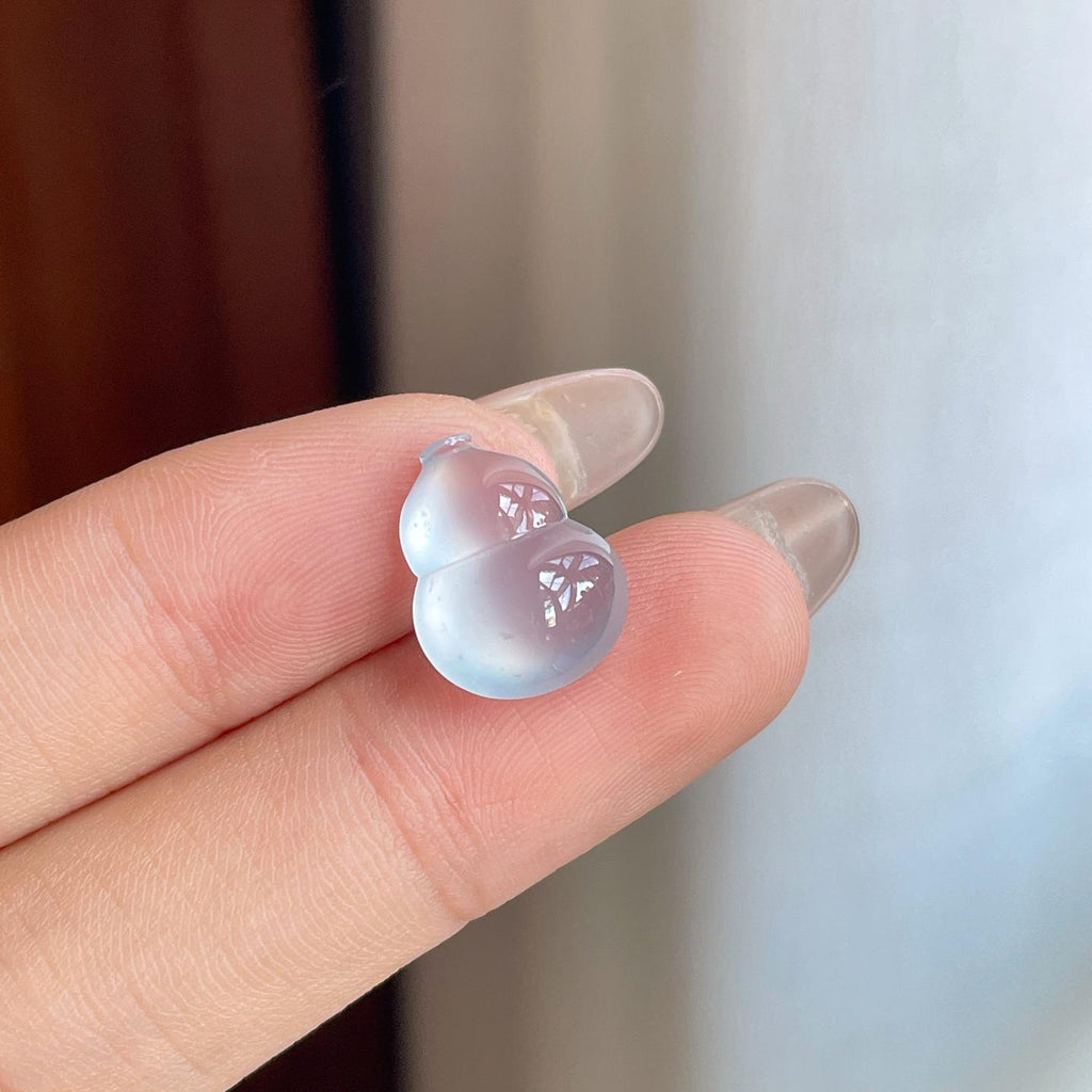 冰玻种无色翡翠葫芦（yc241872）