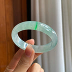 冰种金丝翠翡翠贵妃镯（54.5mm）（yc318654）