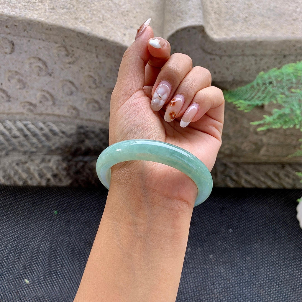 糯种晴底平安镯（56.6,mm）（yc259071）