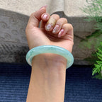 细糯种飘花圆条手镯（55.4mm）（yc280864）