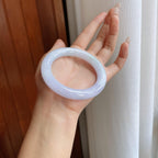 糯冰淡椿彩翡翠圆条（56.2mm）（yc272835）