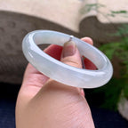 糯冰种无色贵妃手镯（56.2mm）