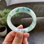 细糯种飘花贵妃手镯（55mm）（yc243899）