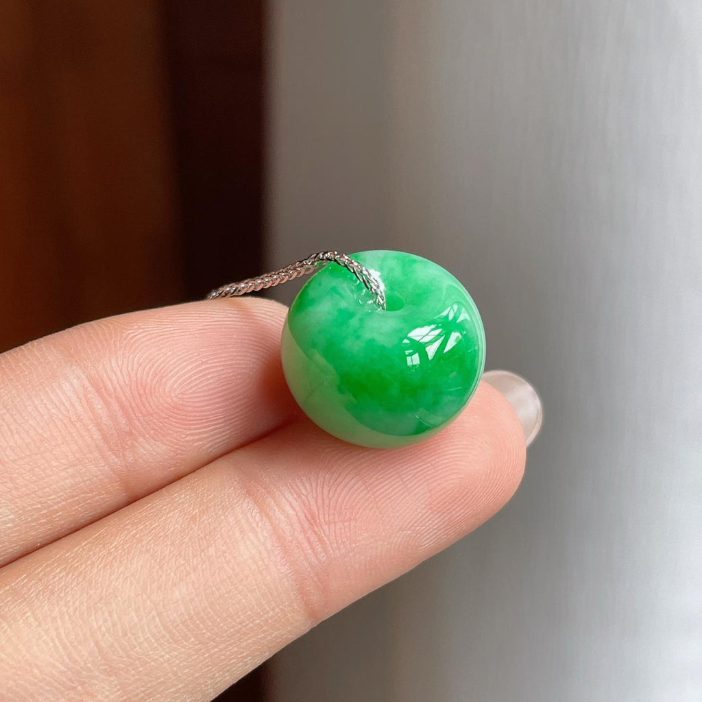 糯冰带色翡翠路路通（yc240432）