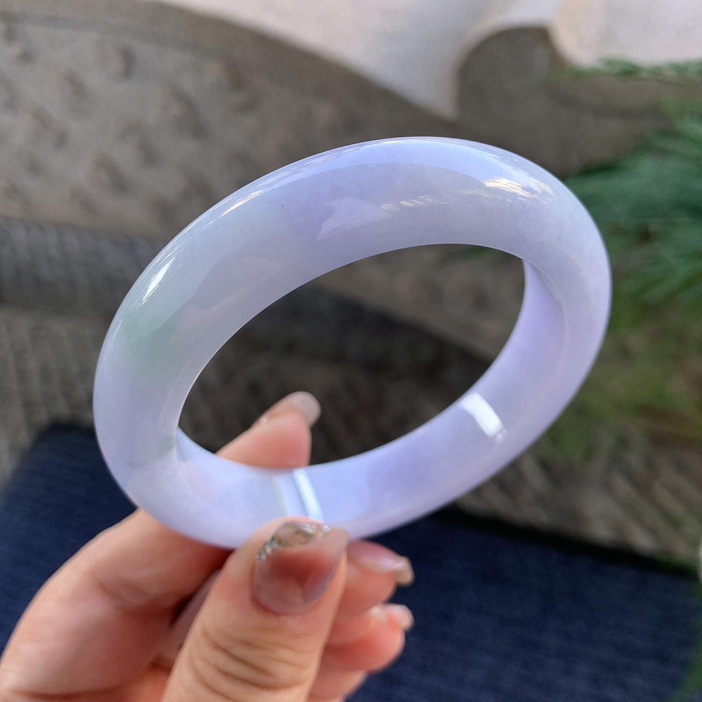糯种紫罗兰平安镯（56mm）（yc294664）