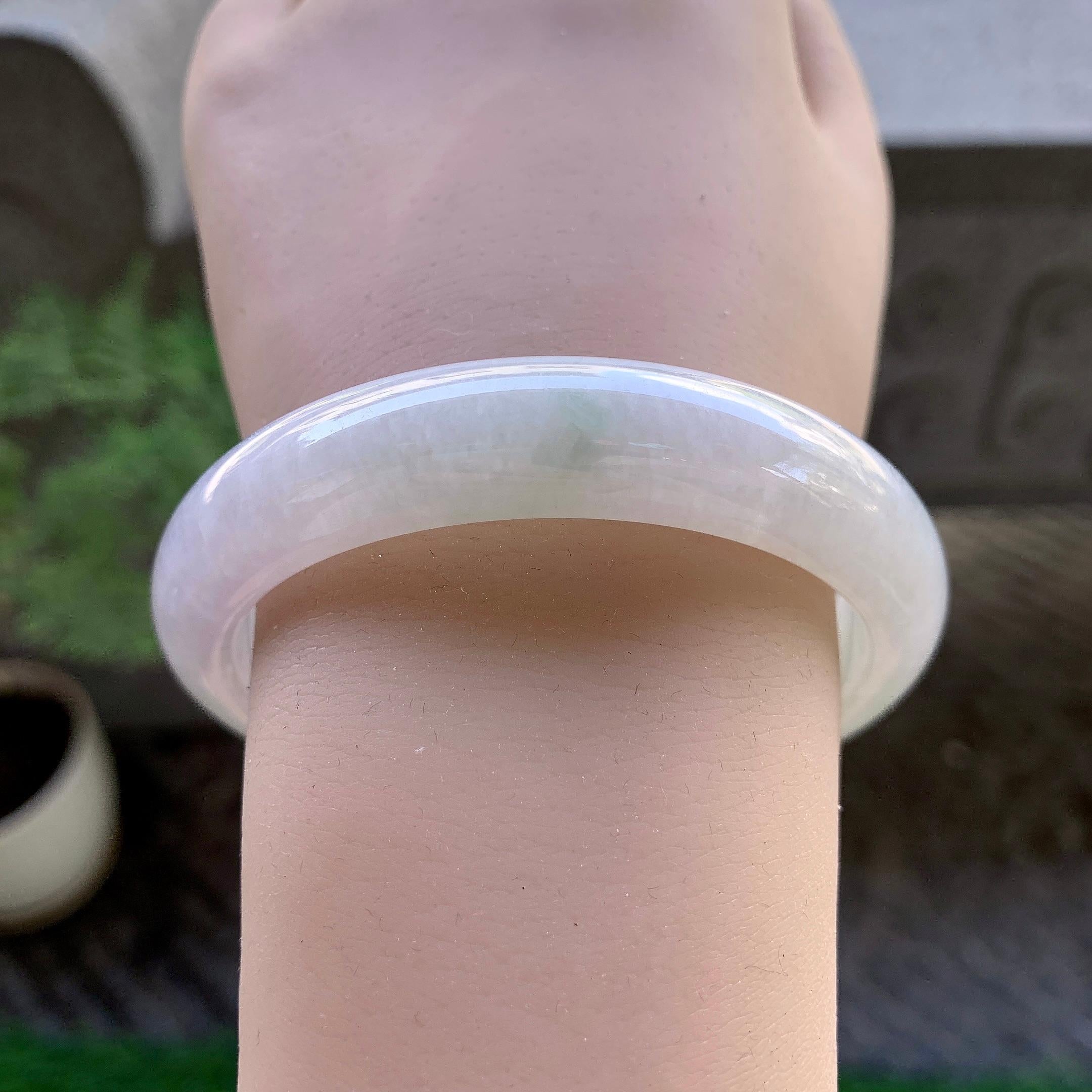 细糯种无色平安镯（57mm）（yc229796）