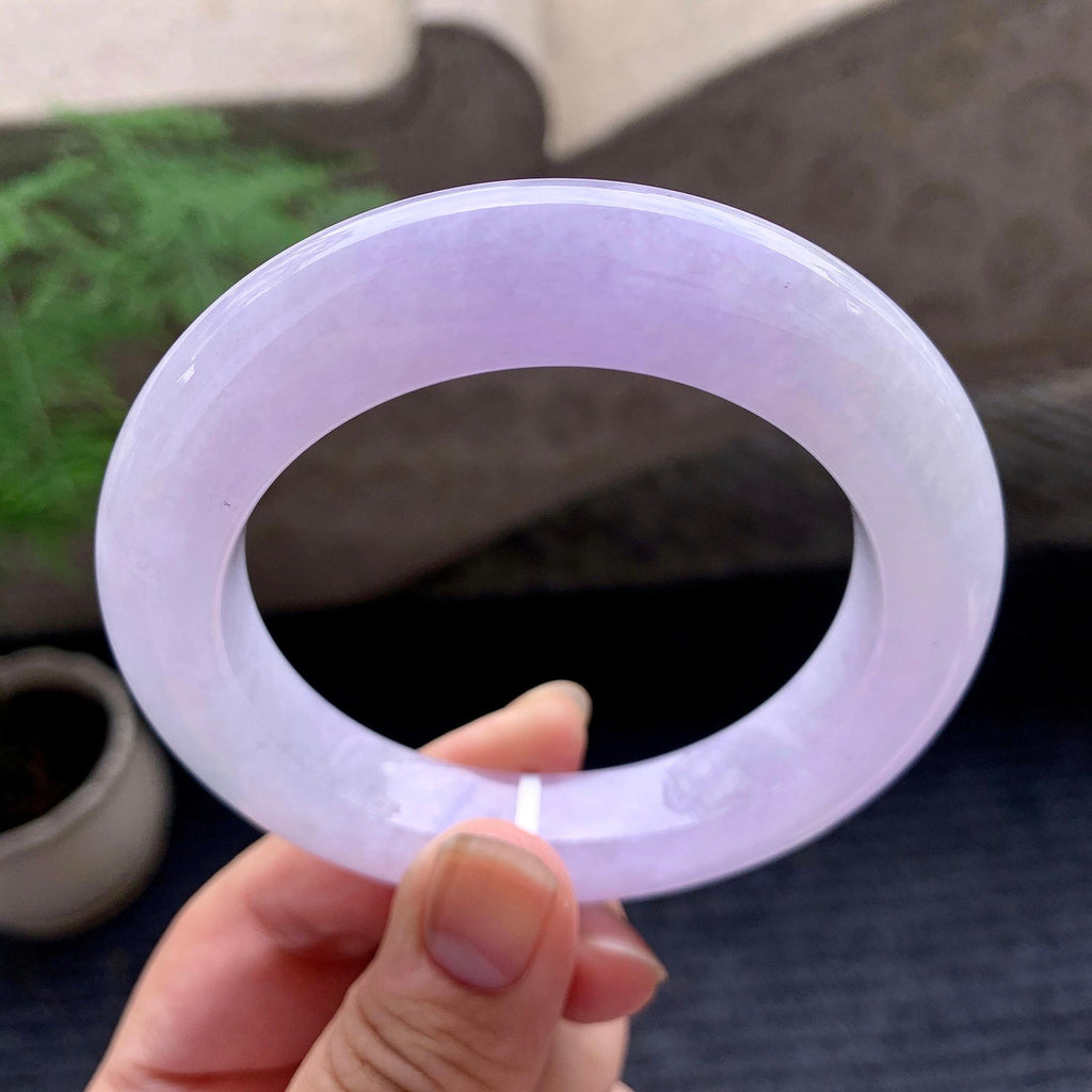 细糯种紫罗兰平安镯（56.7mm）（yc195955）