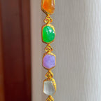 18k金镶冰种多宝手链（yc253148）