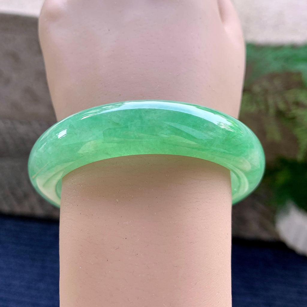 糯冰晴水平安镯（56.2mm）（yc233930）