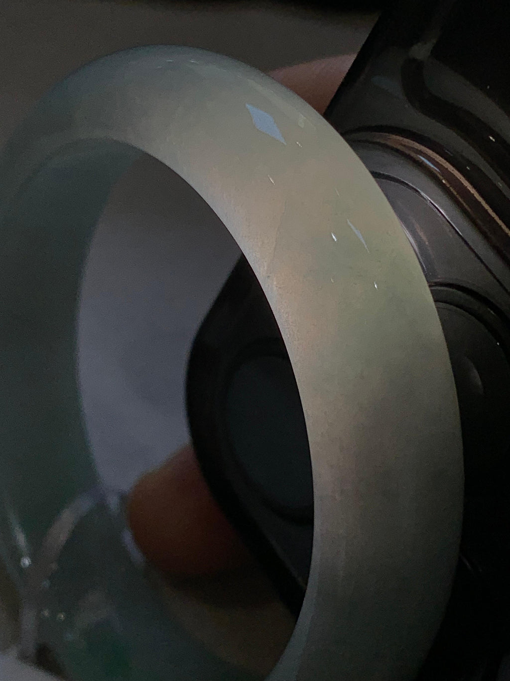 细糯种晴底黄翡贵妃手镯（51mm）（yc305691）