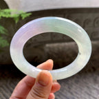 细糯种春彩圆条手镯（56.4mm）（yc202343）