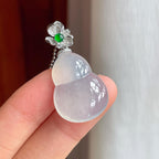 18k金扣冰种翡翠葫芦（yc248550）