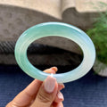 糯冰种晴底圆条手镯（56.1mm）（yc229245）